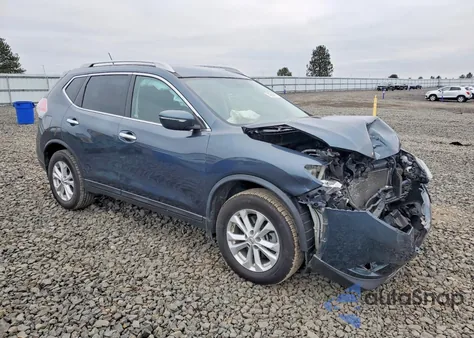 2014 Nissan Rogue S из США, поврежденный, VIN 5N1AT2MK3EC839371